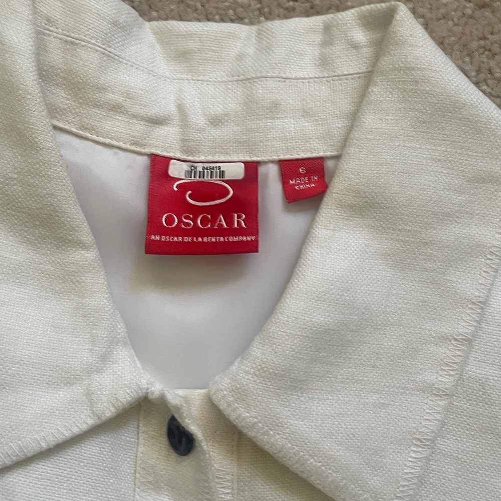 Oscar de la Renta Linen dress - Picture 3 of 5